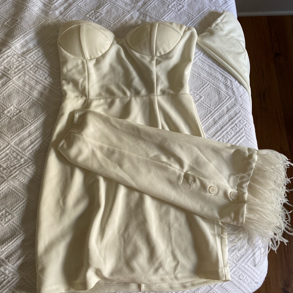 Fashion nova white dress